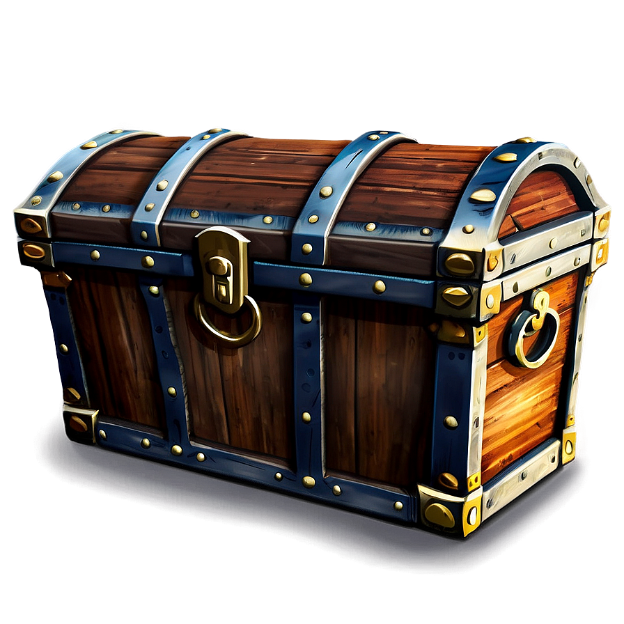 Old Treasure Chest Png Qds