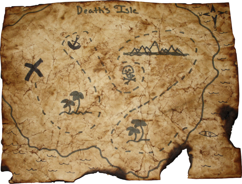 Old Treasure Map Graphic