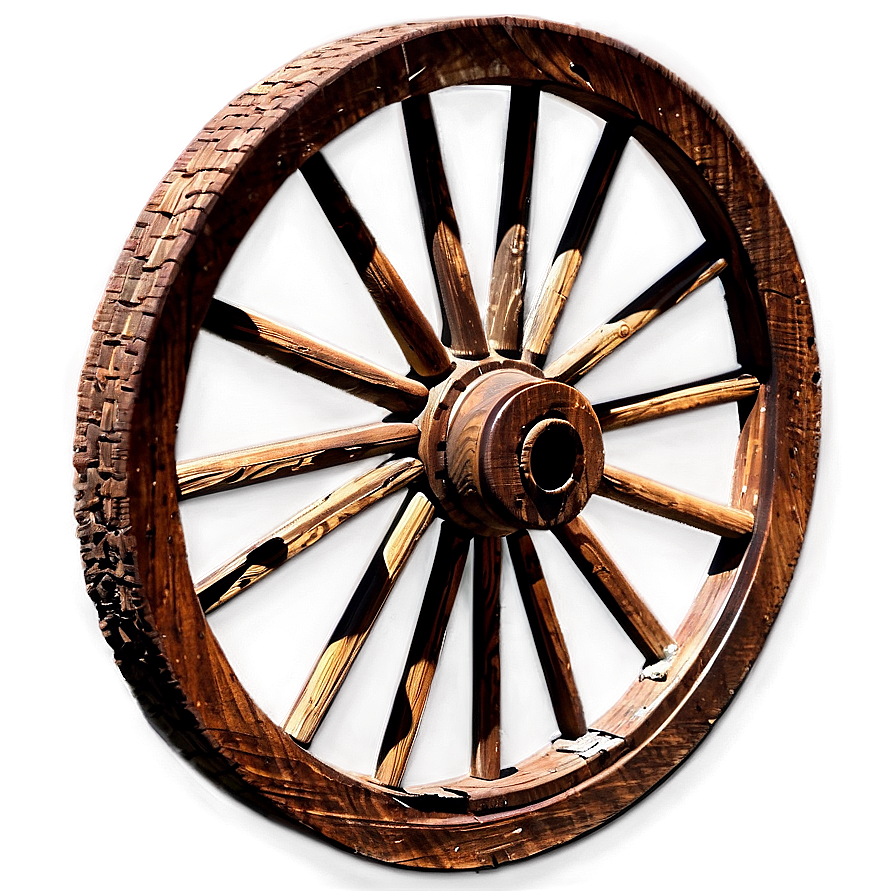 Old Wagon Wheel Png 05242024