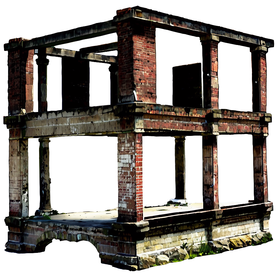 Old Warehouse Ruins Png 70