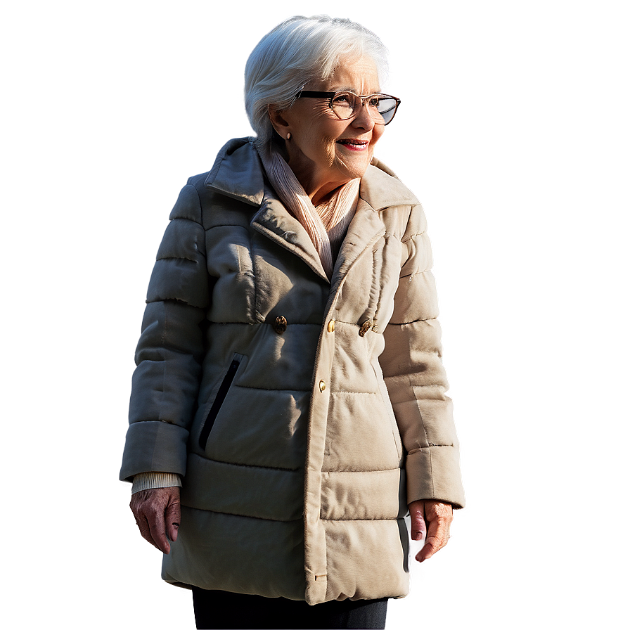 Old Woman With Glasses Png Nnk