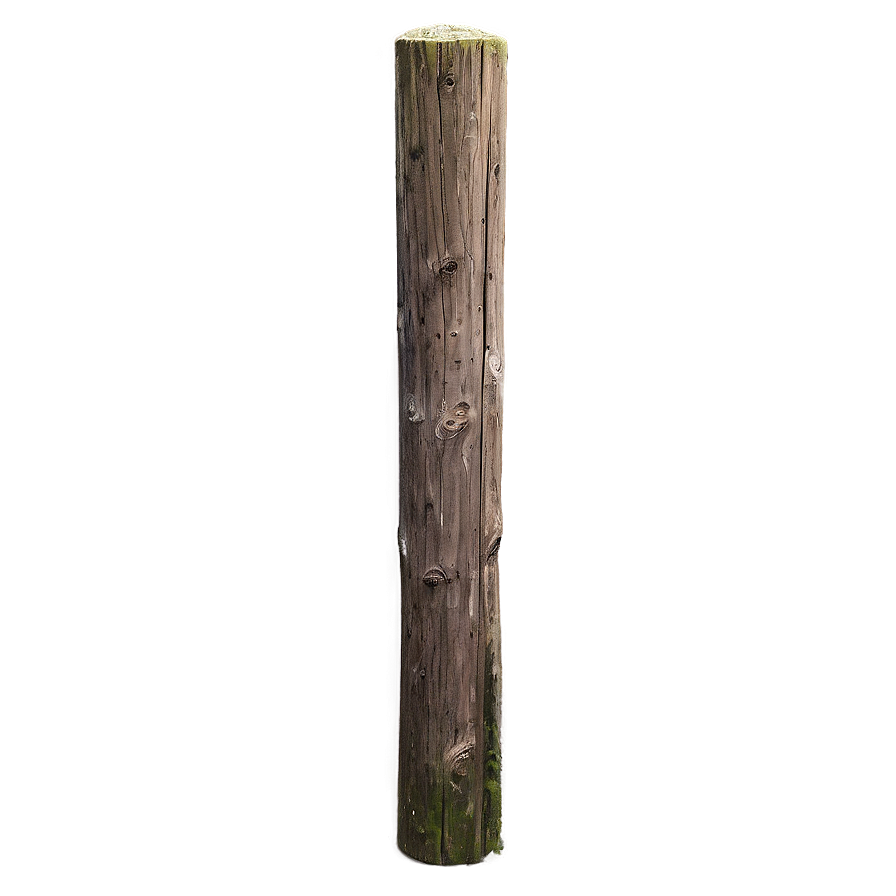 Old Wooden Pole Png 47