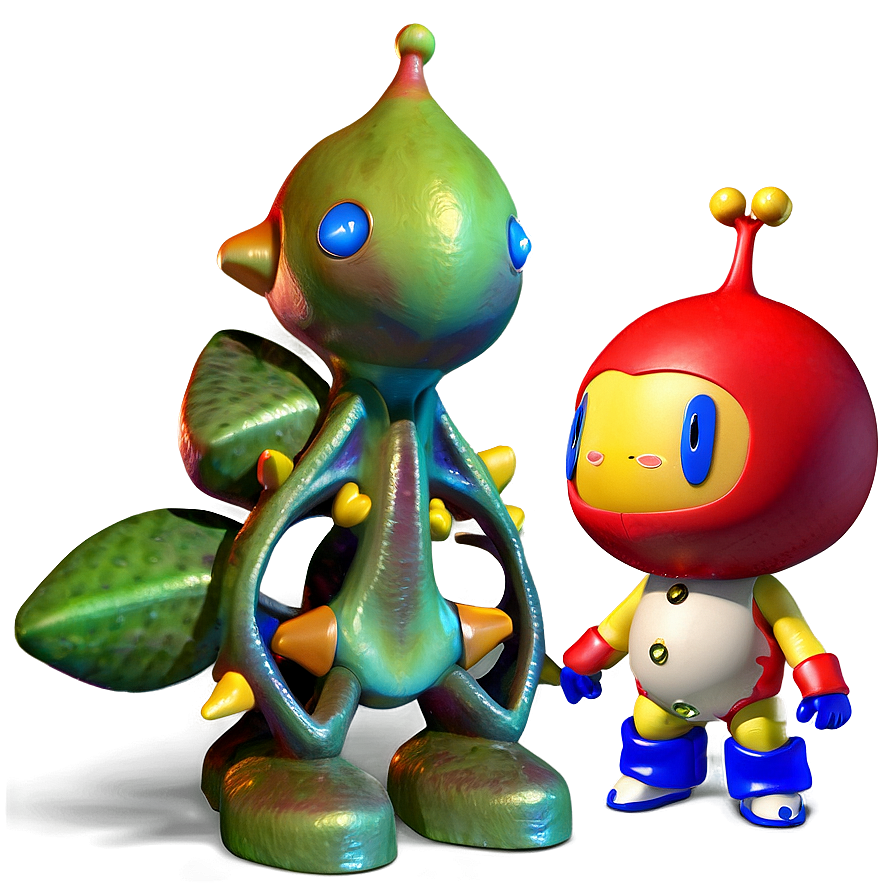 Olimar And Red Pikinn Png 06242024