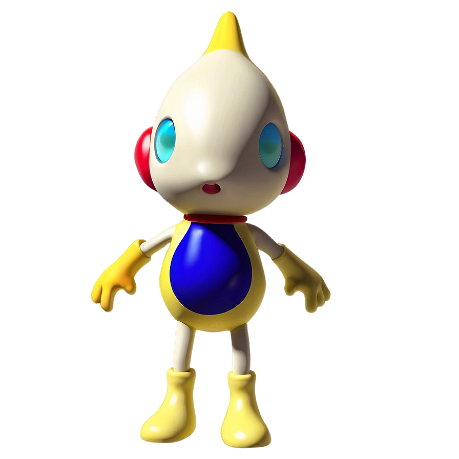 Olimar And Yellow Pikmin Png Pas