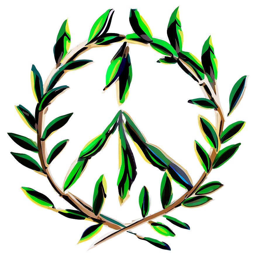 Olive Branch Peace Symbol Png 06122024