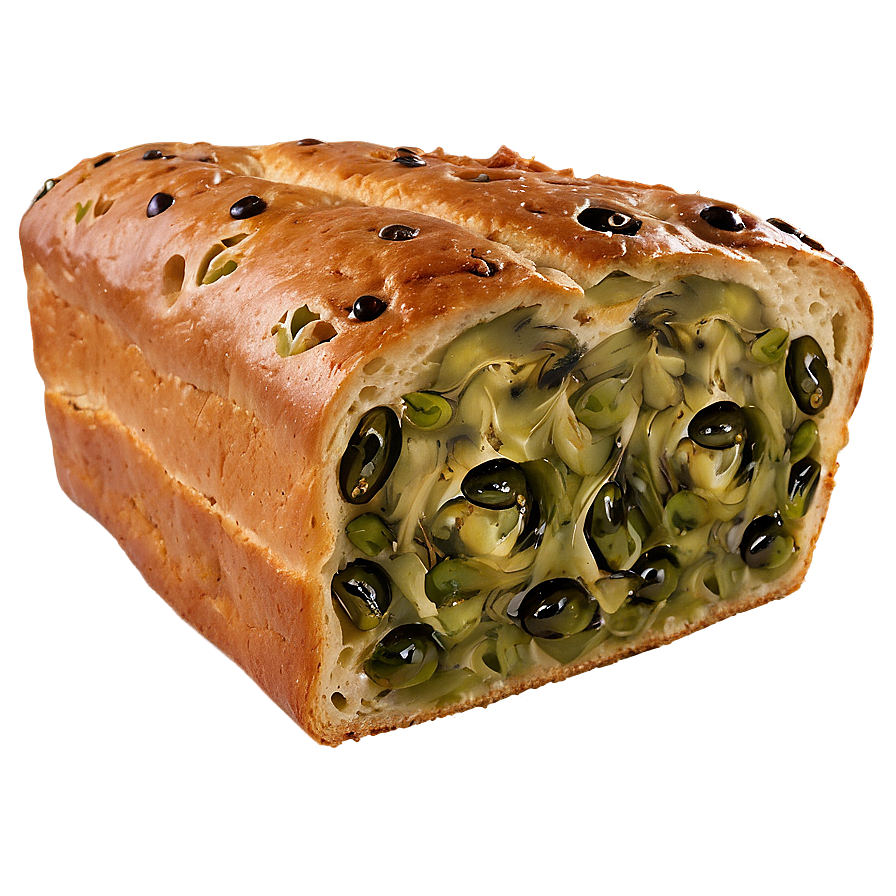 Olive Bread Slice Png Sbo