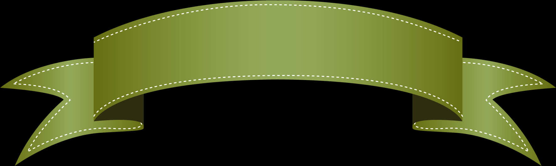 Olive Green Banner Design