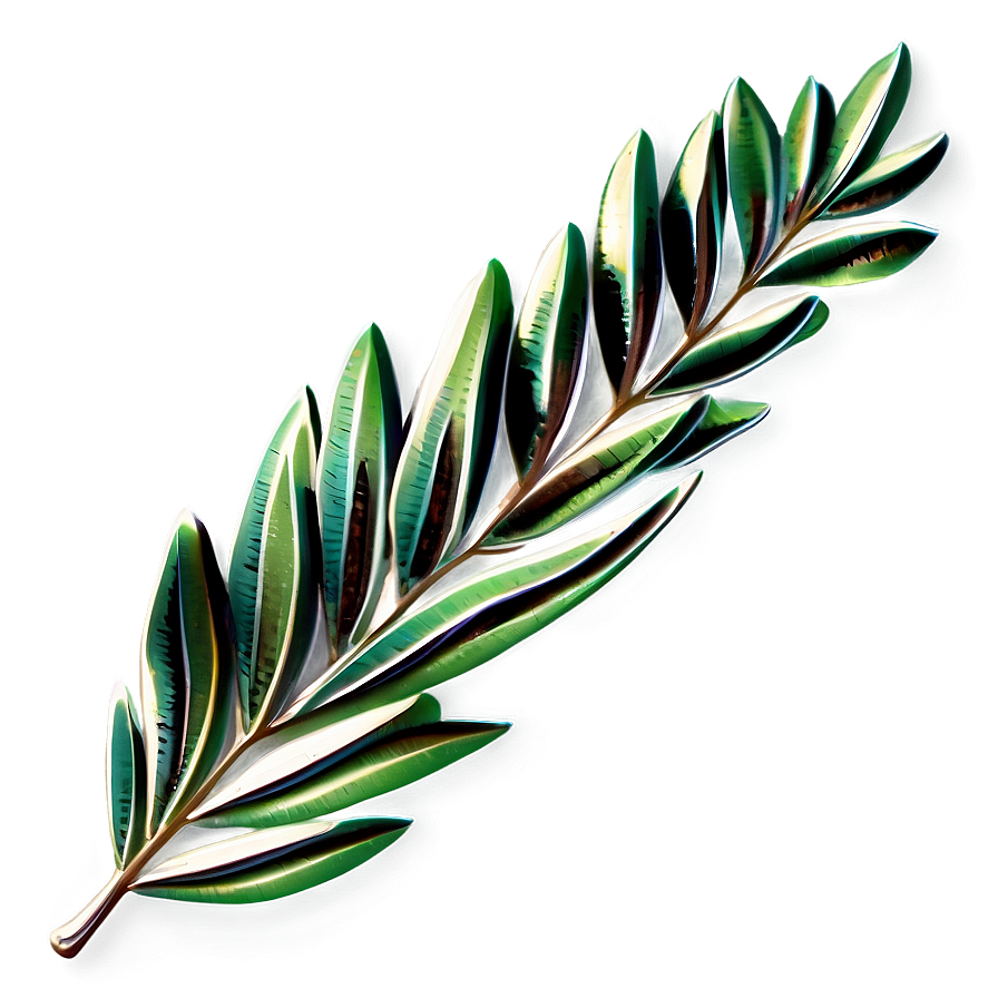 Olive Leaf Ornament Png Ucd