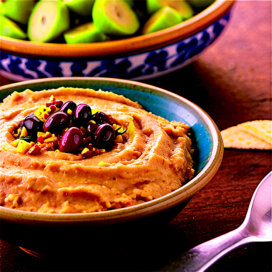 Olive Tapenade Hummus Png 06252024