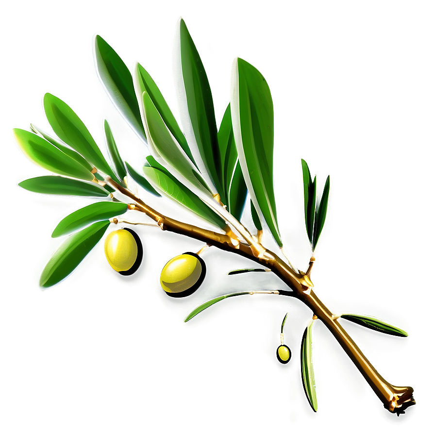 Olive Tree Branch Png 82