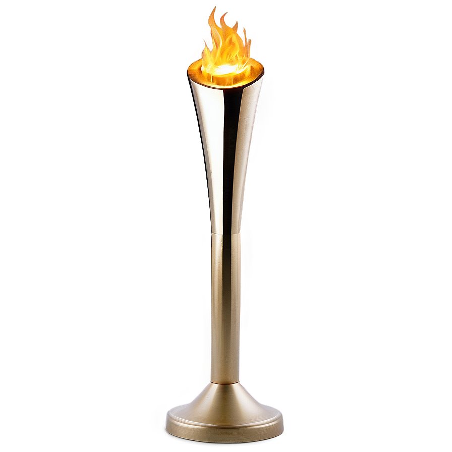 Olympic Torch On Stand Png 06272024