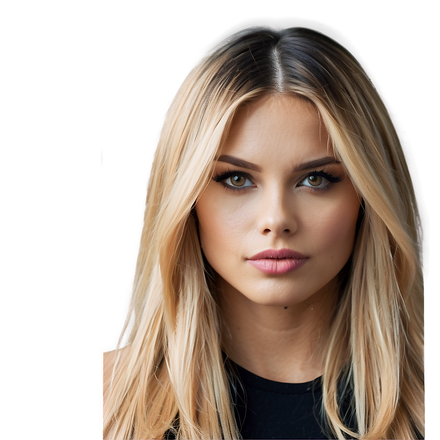 Ombre Blond Hair Png Enw26