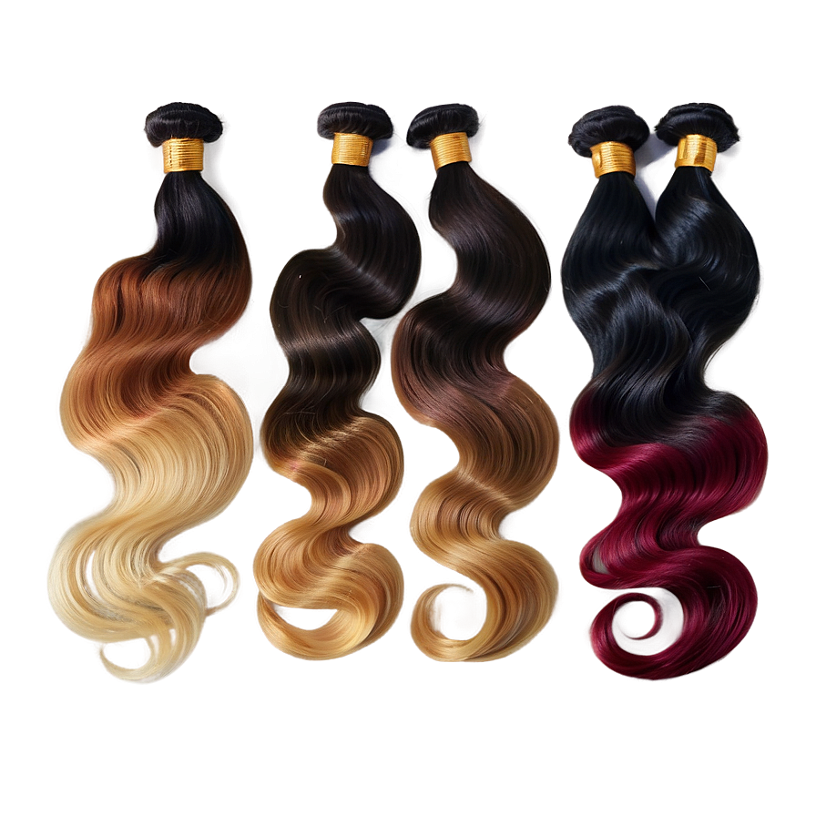 Ombre Hair Bundles Png Xfw93