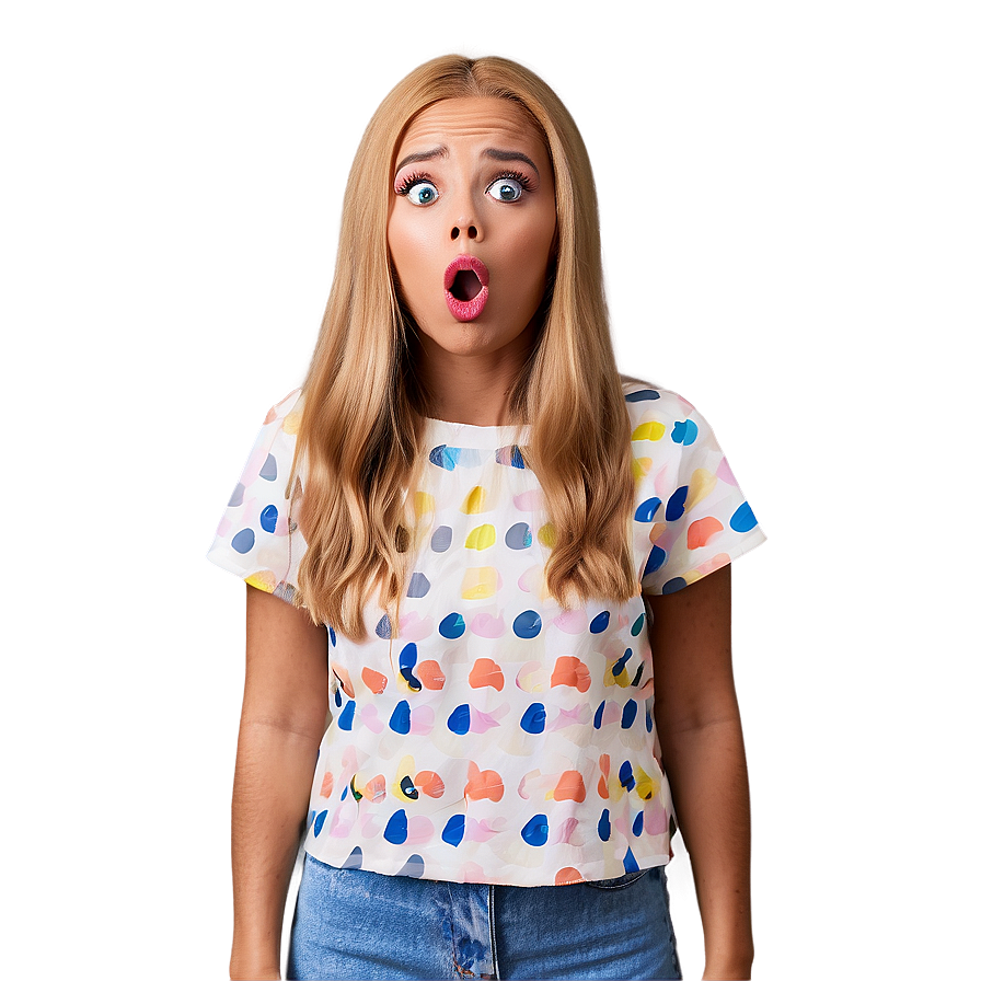 Omg Shocked Character Png 24