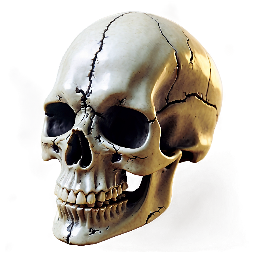 Ominous Horror Skull Png Adk66