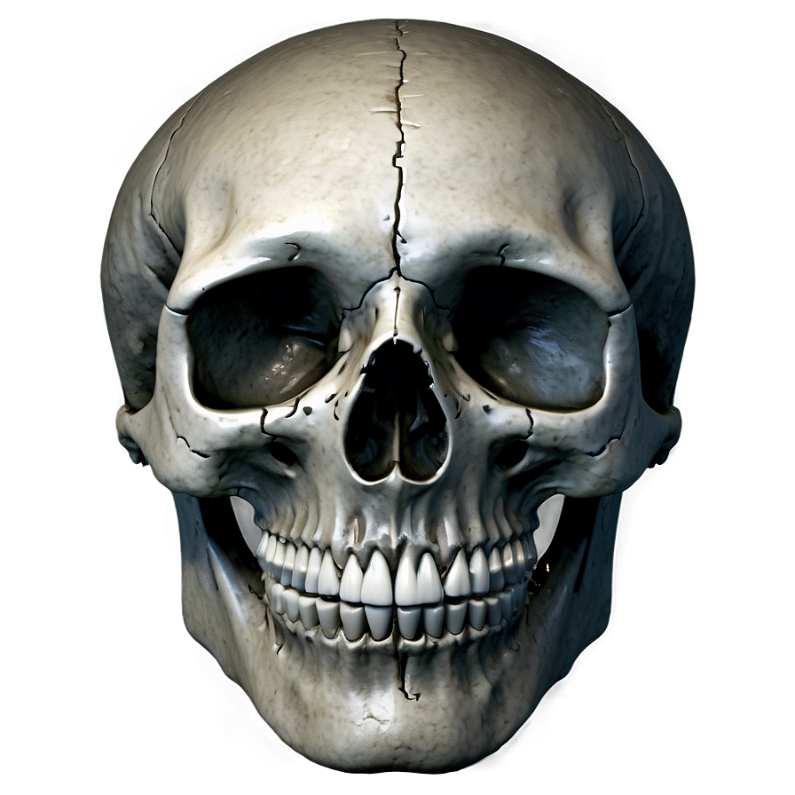 Ominous Horror Skull Png Kpc