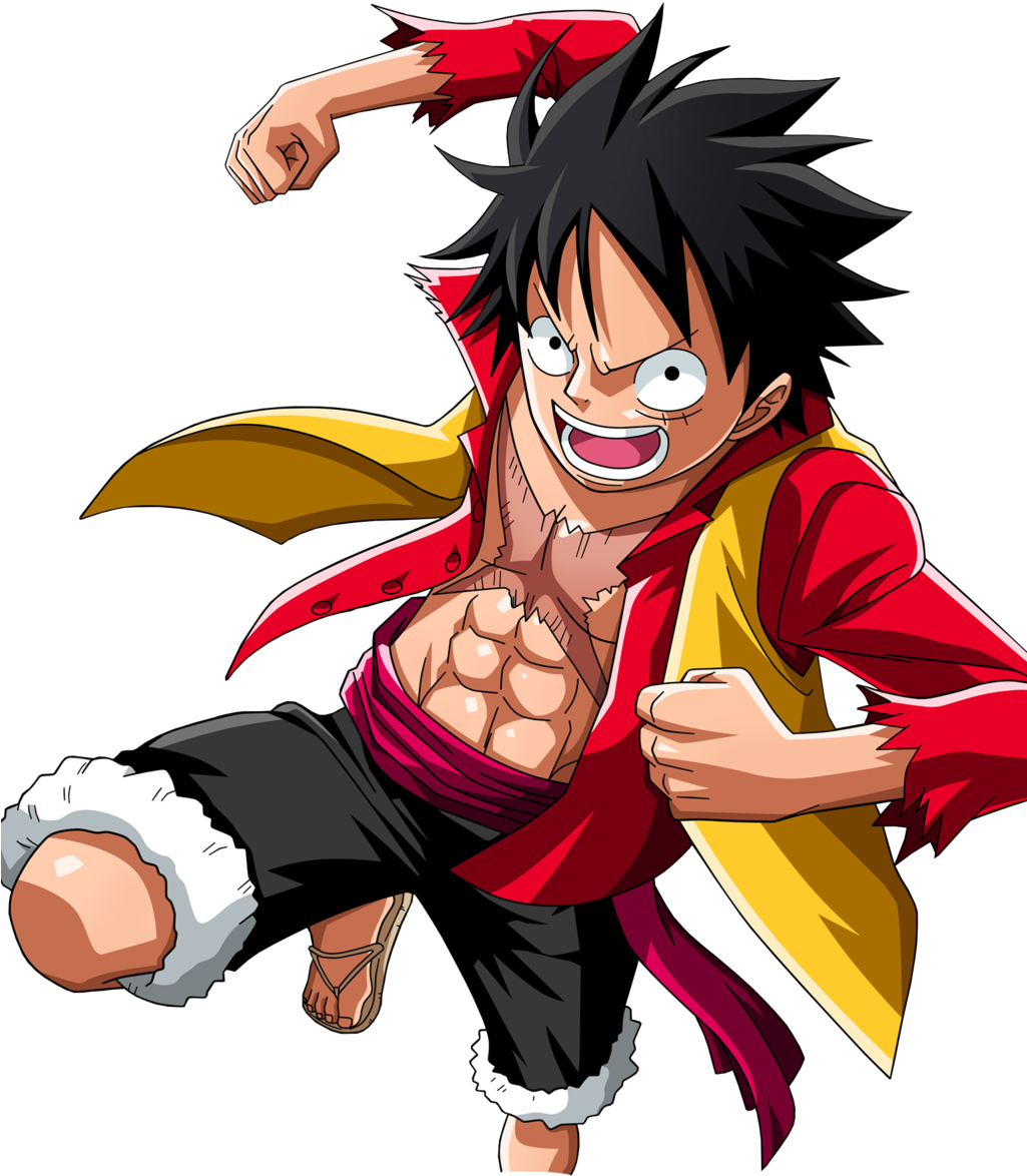 One Piece Luffy Action Pose