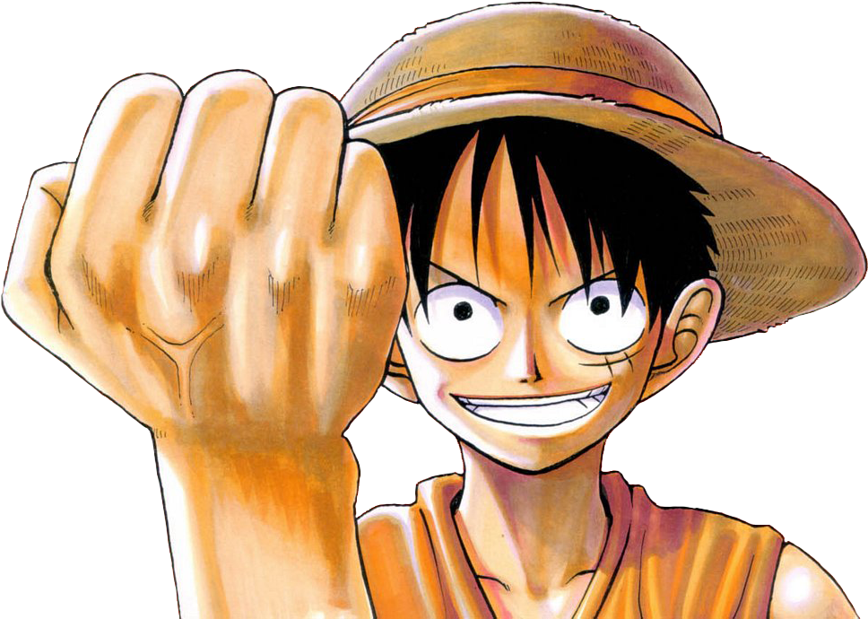 One Piece Luffy Cheerful Pose