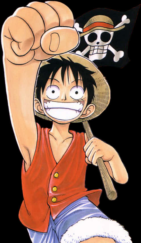 One Piece Monkey D Luffy Pose