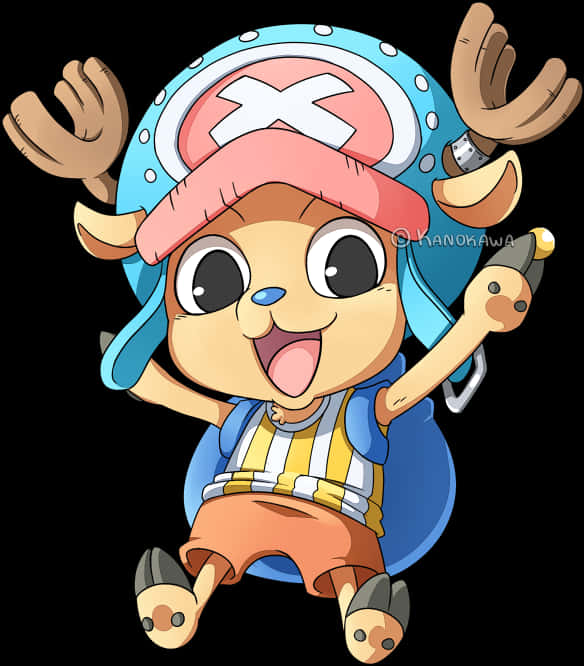 One Piece Tony Tony Chopper Cheerful Pose