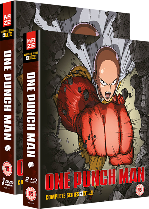 One Punch Man Complete Series D V D Cover