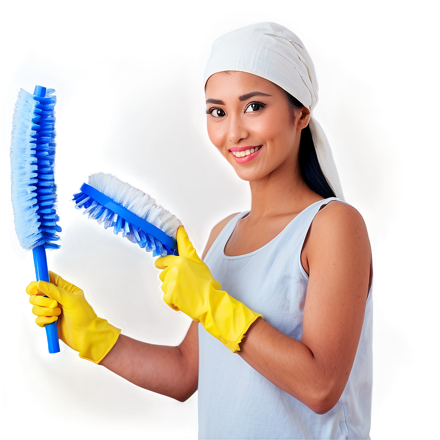 One-time Deep Clean Lady Png 9