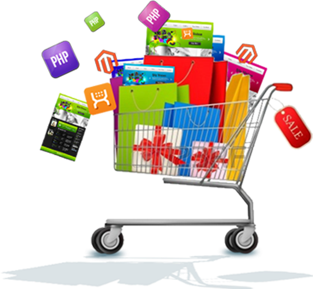 Online Shopping Cartwith Digital Products