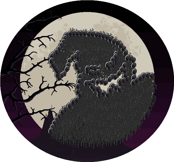 Oogie Boogie Moonlight Silhouette