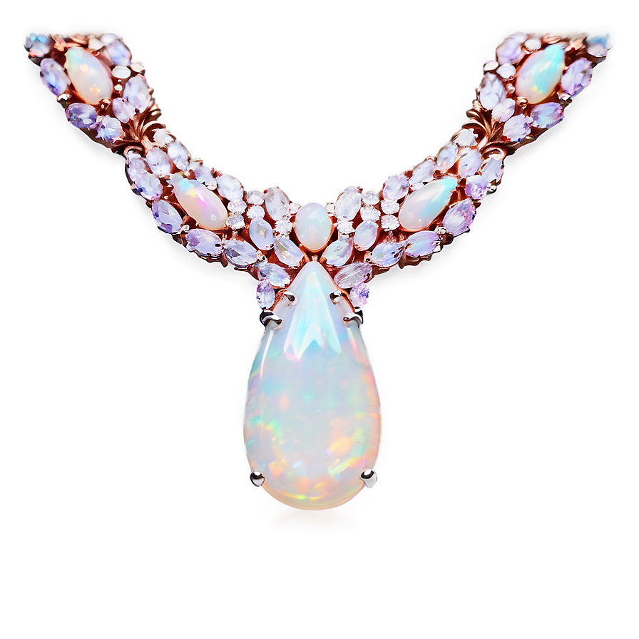 Opal Necklace Gleam Png Nss73