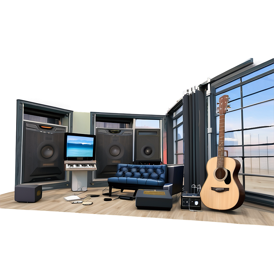 Open-air Recording Studio Concept Png Jpq22