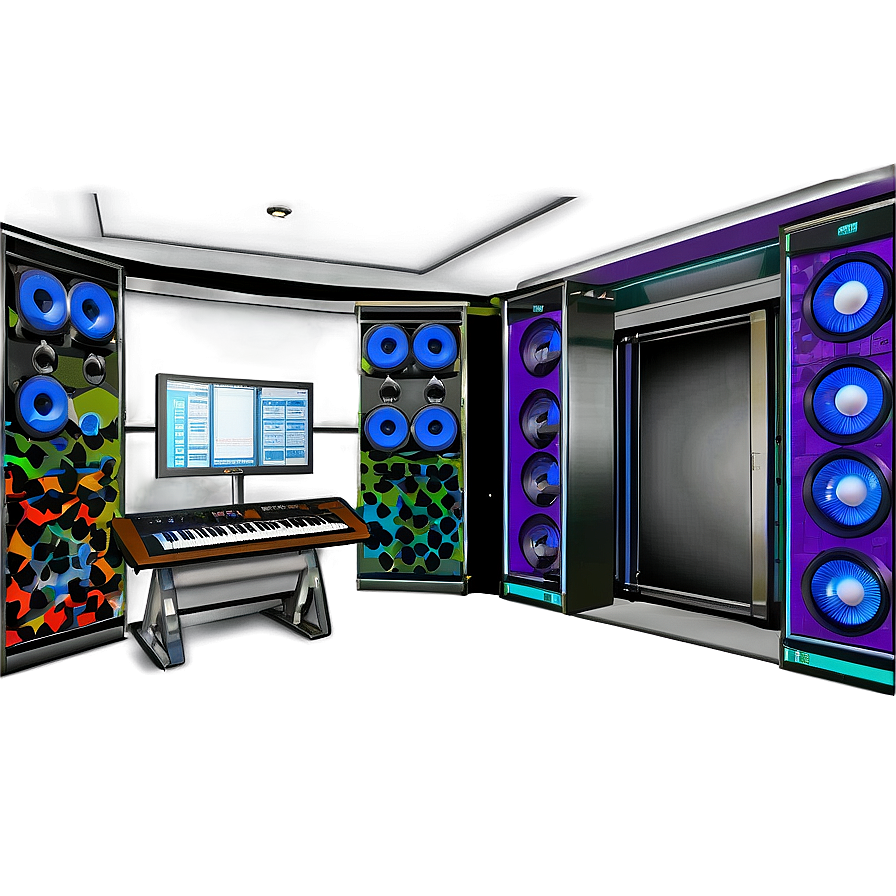 Open-air Recording Studio Concept Png Pnb10