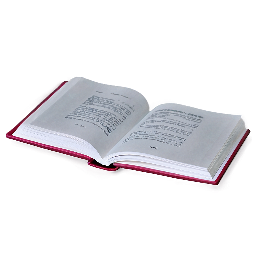 Open Book On Table Png Lxk2