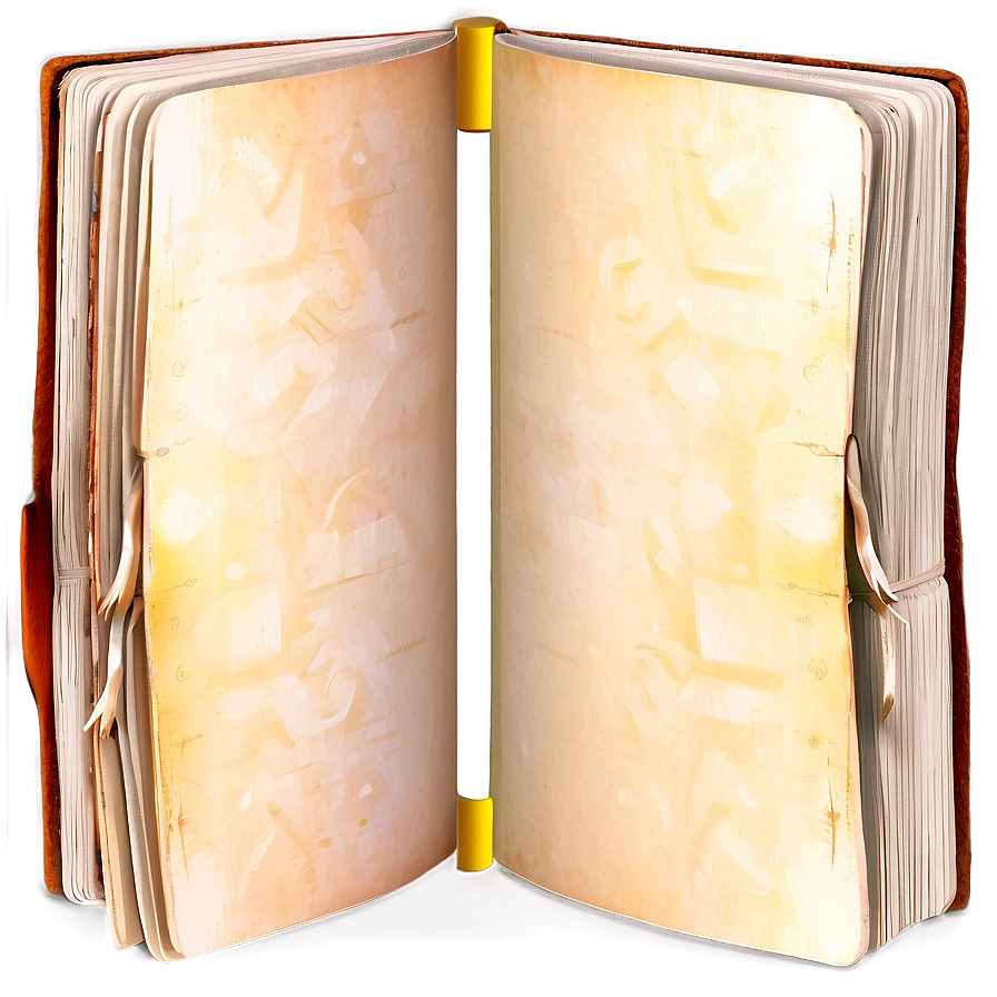 Open Book On Wood Png Hii47