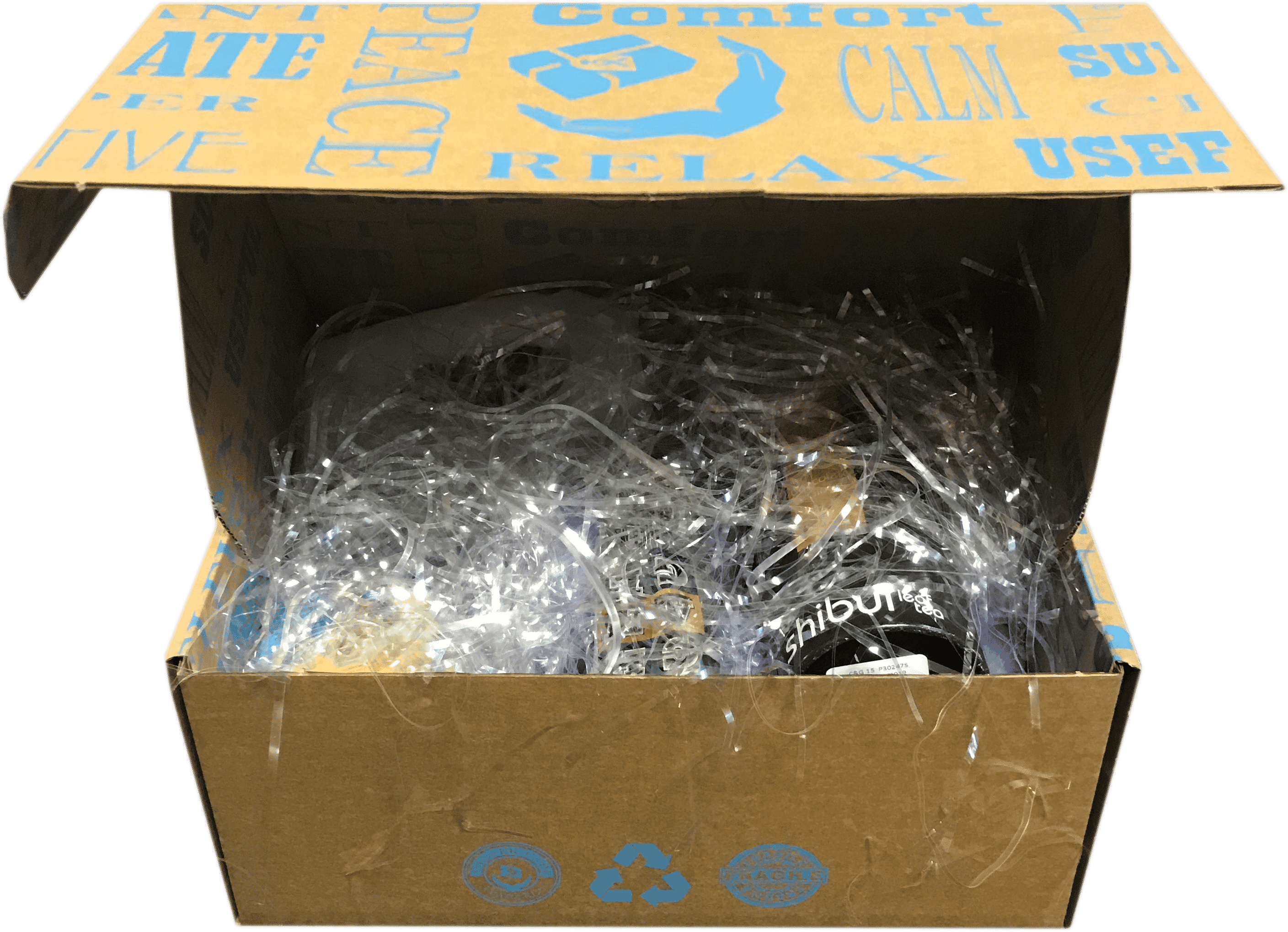 Open Box With Packaging Materials