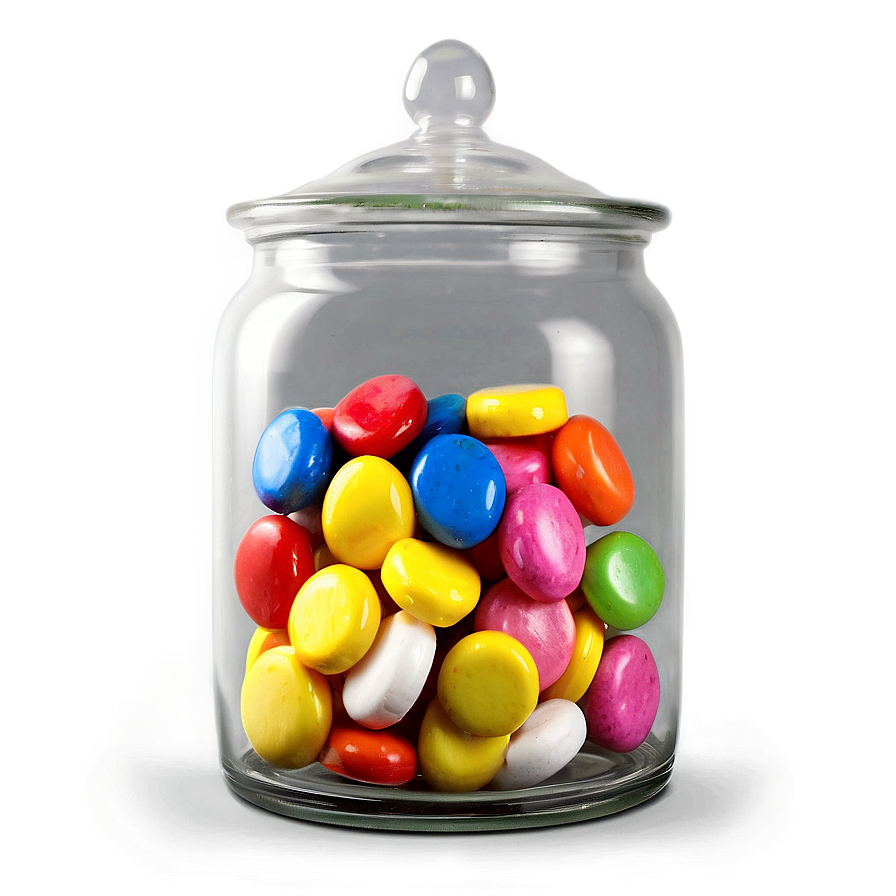 Open Candy Jar Png Fra