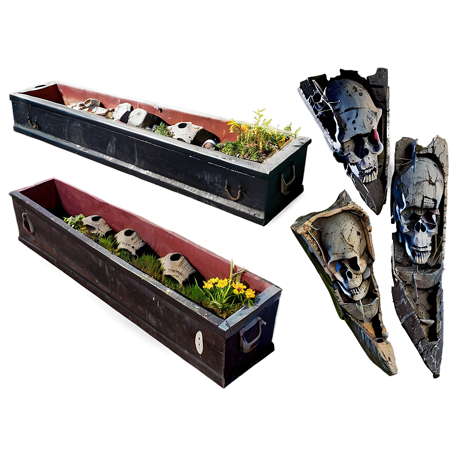 Open Coffin Graveyard Png Lcs32