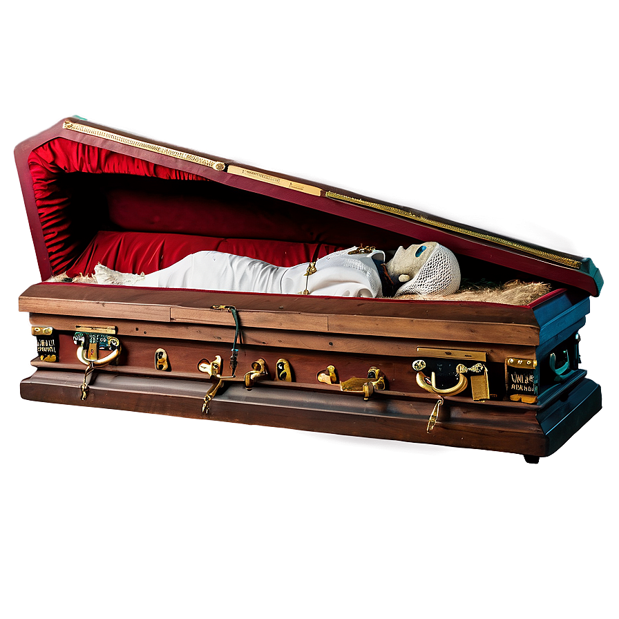 Open Coffin With Mummy Png Jqm4