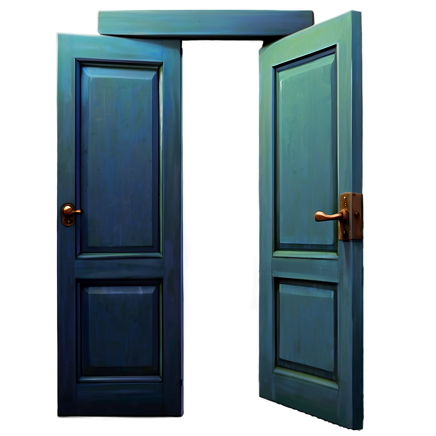 Open Door Illustration Png 1