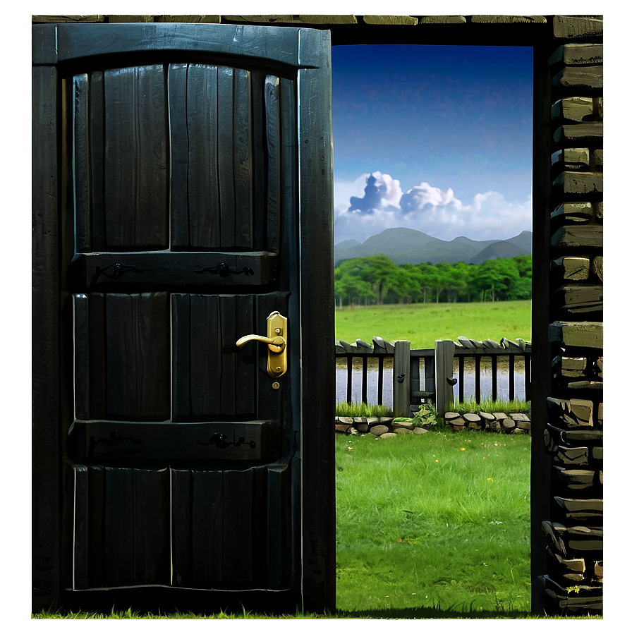 Open Door To Fantasy World Png 45