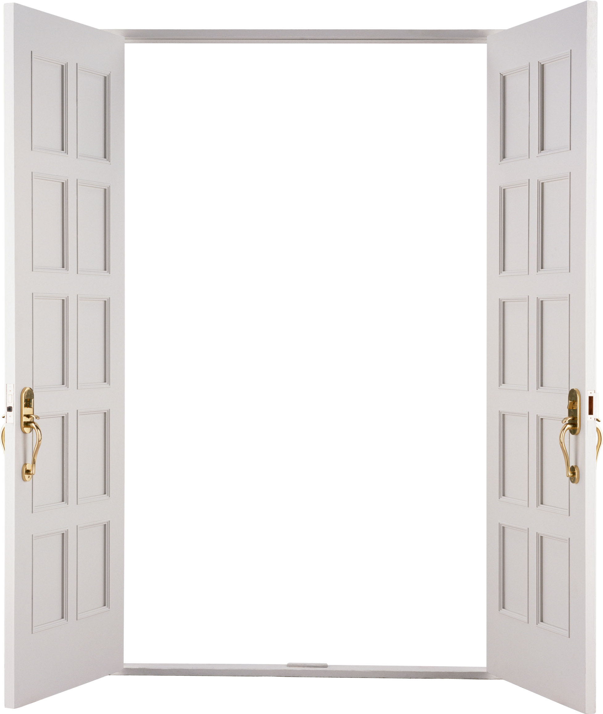 Open Double Doors Transparent Background