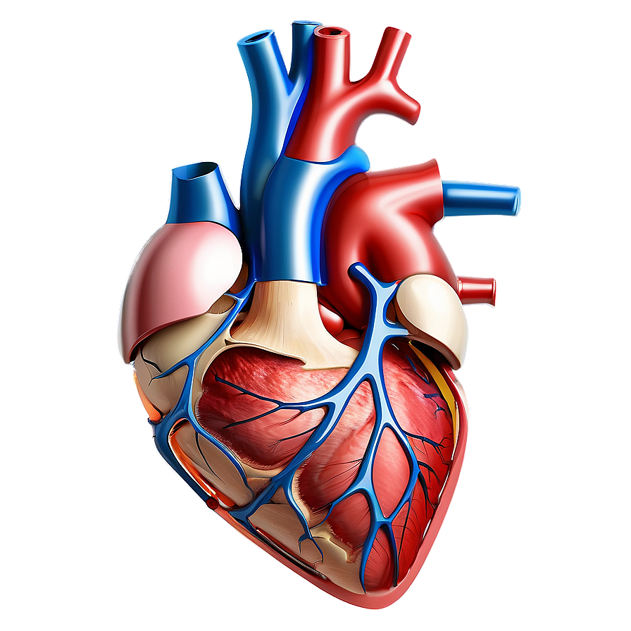 Open Heart Anatomy Diagram Png 06212024