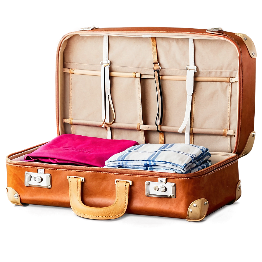 Open Suitcase For Weekend Getaway Png 37