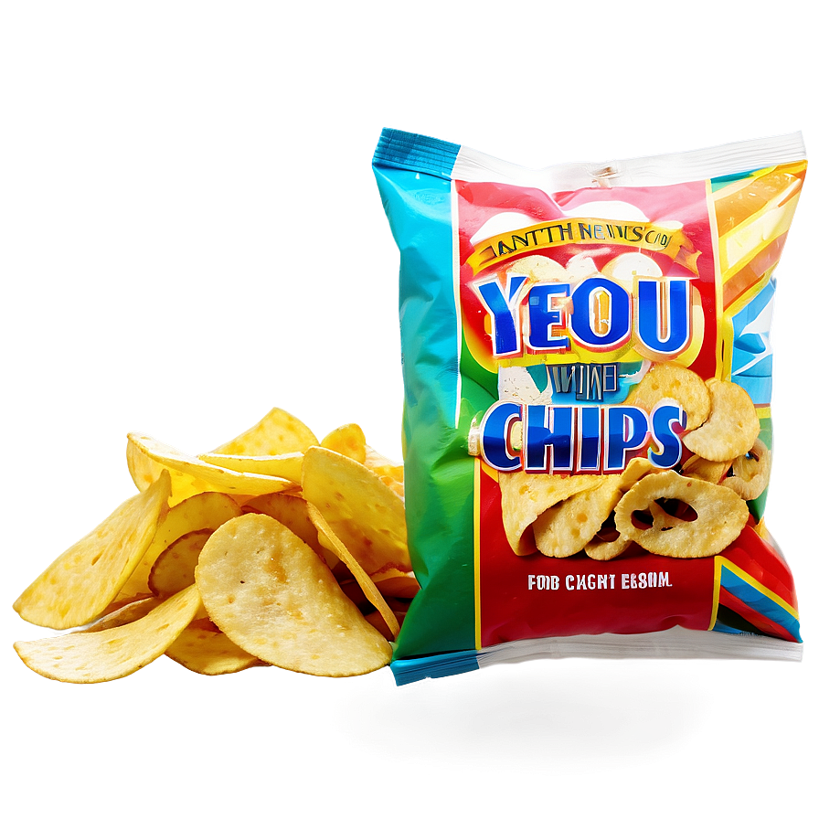 Opened Bag Of Chips Png Cuf54