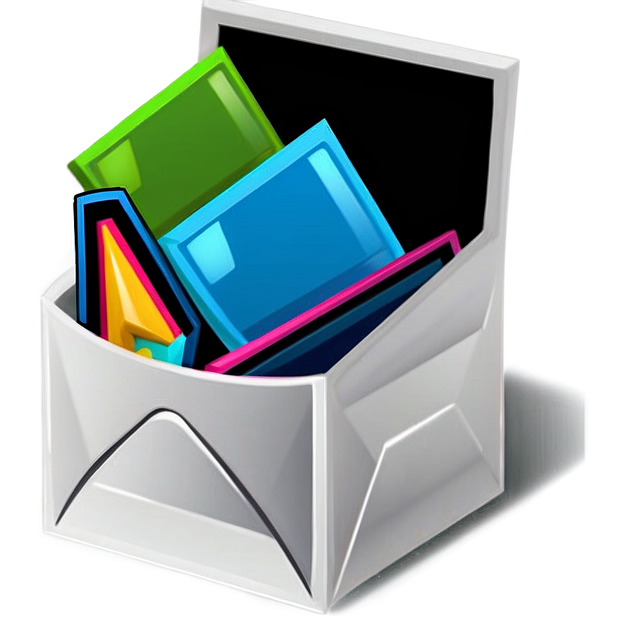 Opened Email Illustration Png Wgp26