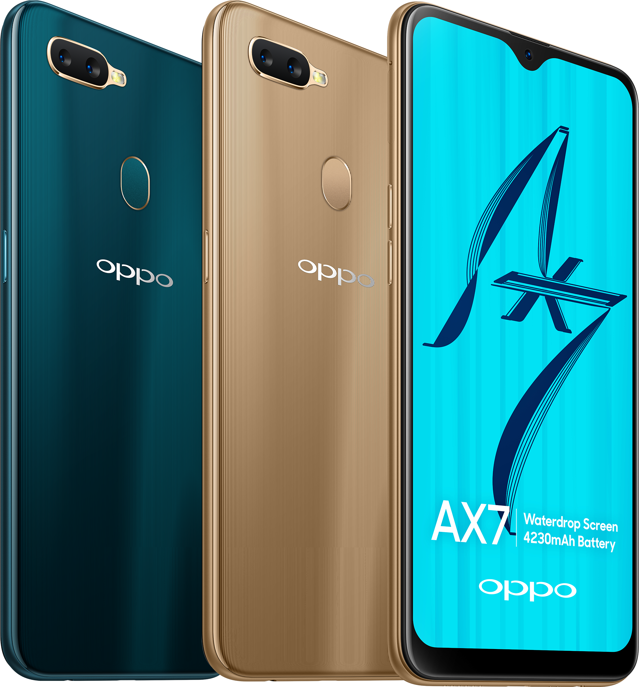 Oppo A X7 Dual Color Variants