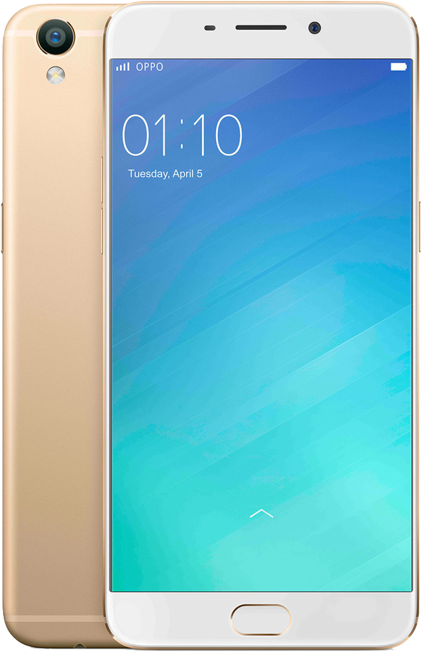 Oppo Gold Smartphone Display