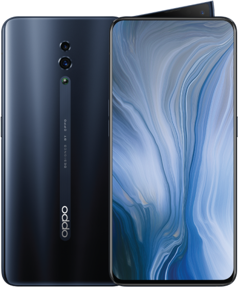 Oppo Smartphone Blue Marble Design