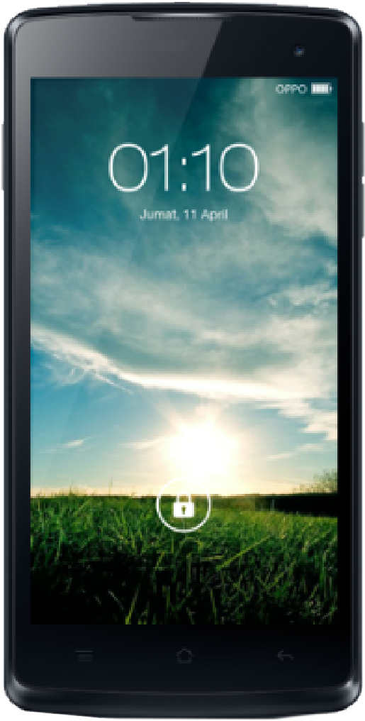 Oppo Smartphone Display