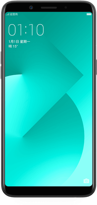 Oppo Smartphone Display View