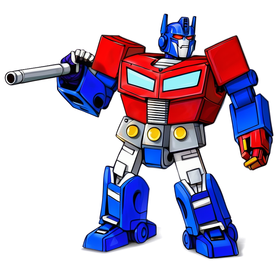 Optimus Prime Action Pose Png 05252024